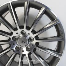 AMG 20-inch wheel set glossy grey GLC X253 C253 multi-spoke wheel Original Mercedes-Benz | A25340119007X21/27007X21