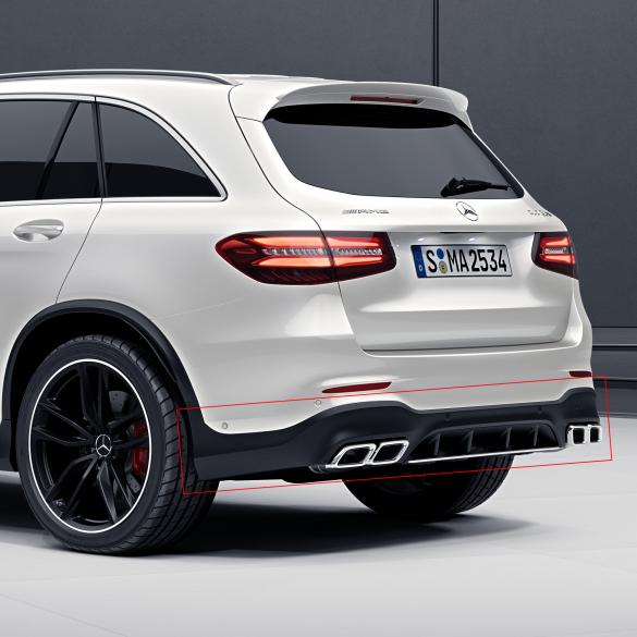 Glc Suv 63 Amg Diffusor With Exhaust Tips Genuine Mercedes Benz