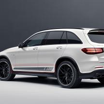 GLC 63 AMG sticker foil kit | GLC SUV X253 & Coupé C253 | GLC-AMG-Sportstreifen