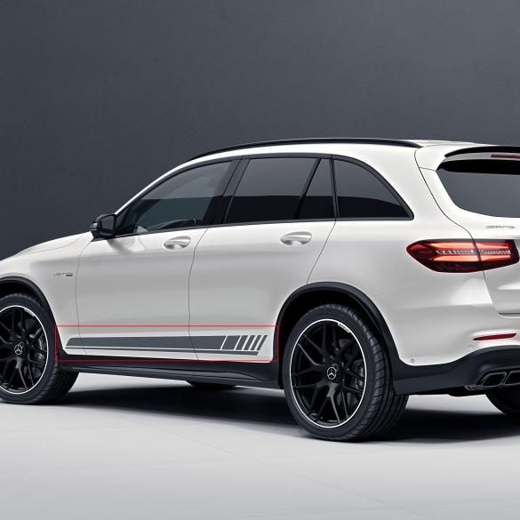 Auto Seitenaufkleber Aufkleber,Für Mercedes Benz GLC Klasse X253 Coupe C253  GLC250 GLC300 GLC43 GLC63 AMG Zubehör Seitenschweller Aufkleber Aufkleber :  : Auto & Motorrad