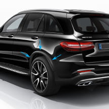 AMG fender flares GLC 43 AMG Mercedes-Benz SUV X253 | GLC43-radlaufv-ha