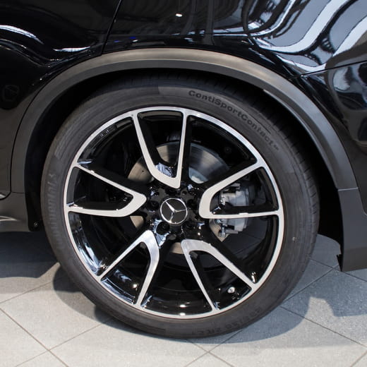 AMG fender flares GLC 43 AMG Mercedes-Benz SUV X253 | GLC43-radlaufv-ha