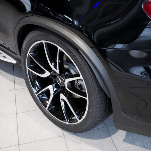 AMG fender flares GLC 43 AMG Mercedes-Benz SUV X253 | GLC43-radlaufv-ha