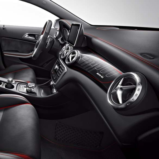 Élément de décoration AMG Edition 1 GLA X156 Mercedes-Benz d’origine | GLA-Zierelement-1