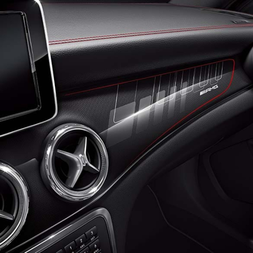 Élément de décoration AMG Edition 1 GLA X156 Mercedes-Benz d’origine | GLA-Zierelement-1