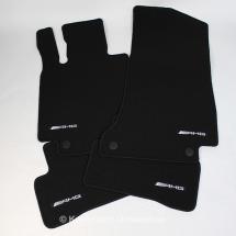 AMG floor mats GLC | 9G63 black X253 Mercedes-Benz A2536807302 Genuine