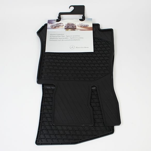 Car rubber floor mats GLC X253 original MercedesBenz A2536803703