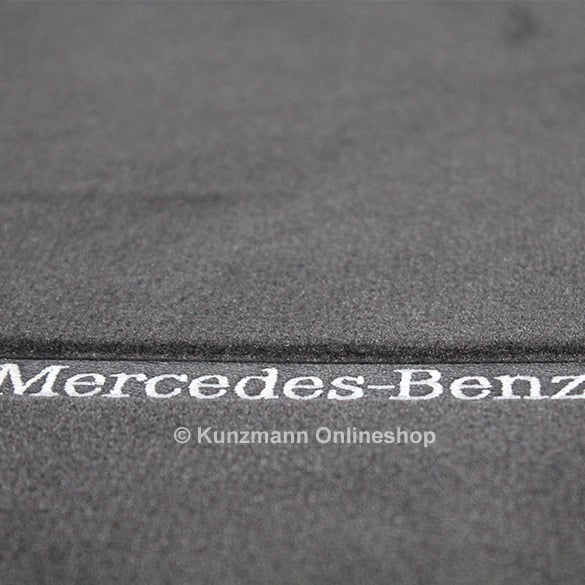 Velor floor mats black GLC X253 Original Mercedes-Benz | A2536802802 9J74