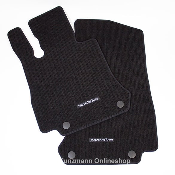 rips floor mats front set GLC X253 black genuine Mercedes-Benz