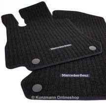 Car rips floor mats GLC X253 original Mercedes-Benz front | A25368053019G32-X253