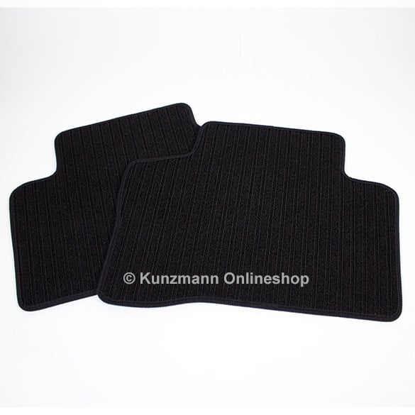 rips floor mats 2 piece set rear set GLC X253 black genuine Mercedes-Benz