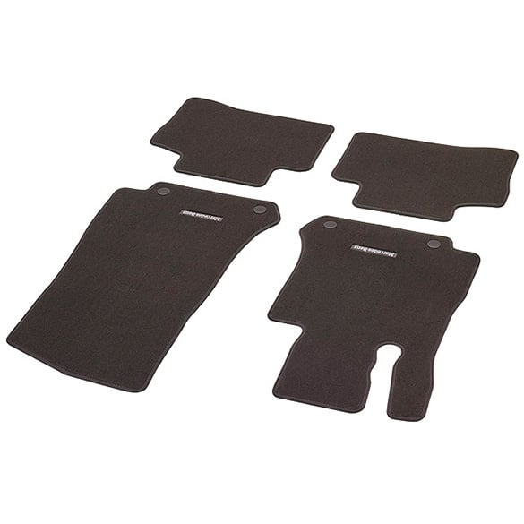 Velour floor mats espresso brown 4-piece | GLC X253 | genuine Mercedes-Benz | A2536802802 8T85