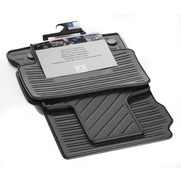 Car rubber floor mats Mercedes GLK-Class X204 | original Mercedes-Benz |  A2046801101 9G33