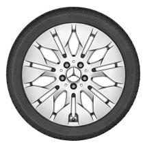 18 inch rim set 7-twin-spoke-wheel GLE W166 original Mercedes-Benz | A16640115029765-Satz