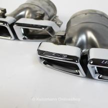 AMG exhaust tailpipes Mercedes-Benz M-Class ML W166 | 166-AMG63-ESD