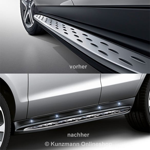 Lighting Kit For Running Boards Gle W166 Genuine Mercedes Benz