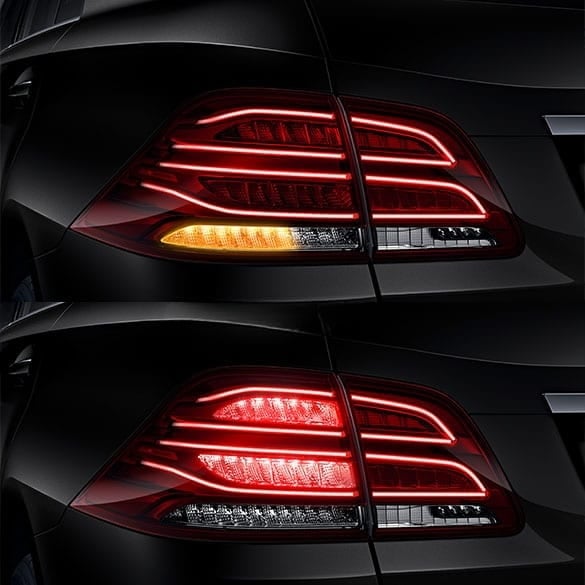 LED facelift rear light set M-Class W166 genuine Mercedes-Benz