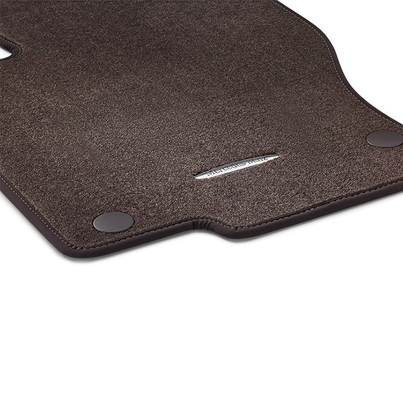 Velours floor mats espresso brown GLE W166 original Mercedes-Benz | A1666800048 68 8T47 GLE