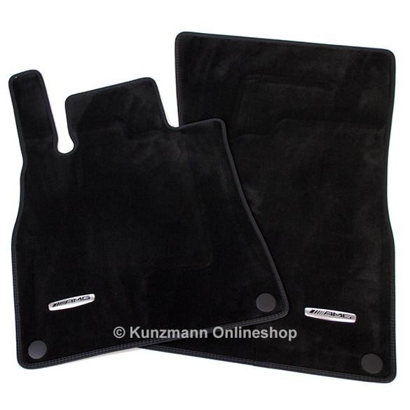 AMG exclusive floormats with AMG badge S-Class V222 Original Mercedes-Benz | A2226806404 9F87
