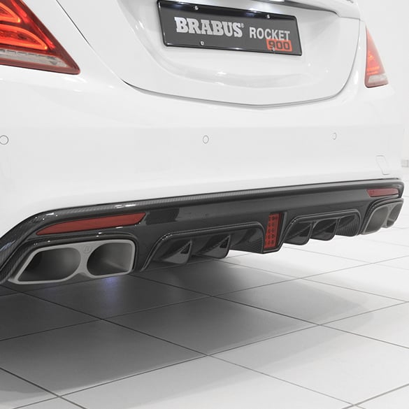 Brabus rear diffuser Mercedes-Benz S-Class W222 