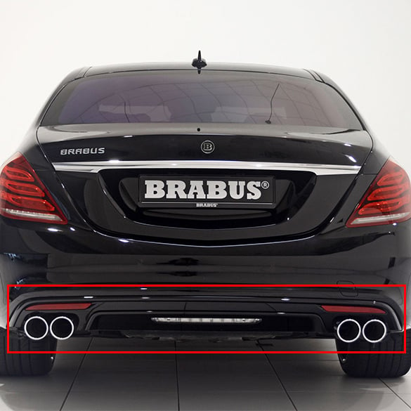 Brabus sports exhaust / muffler Mercedes-Benz S-Class W222