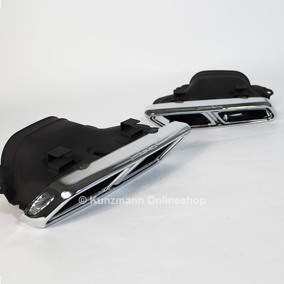 genuine AMG exhaust tips | Mercedes-Benz | AMG-Endrohre-030427 genuine AMG exhaust tips | Mercedes-Benz | AMG-Endrohre-030427