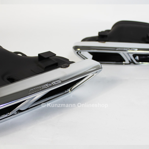 genuine AMG exhaust tips | Mercedes-Benz | AMG-Endrohre-030427
