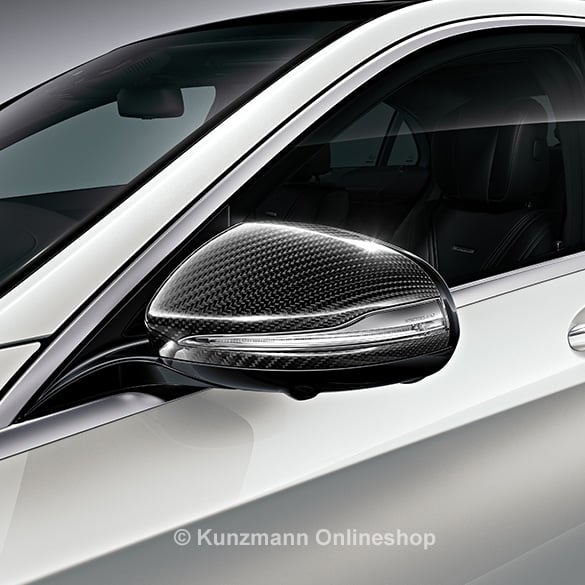 Carbon mirror caps set S-Class W222 genuine Mercedes-Benz | W222-Carbonspiegel