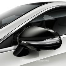 mirror caps set night package black S-Class W222 genuine Mercedes-Benz | W222-Spiegelkappen-schwarz