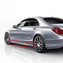 S 63 AMG side skirts S-Class W222 original Mercedes-Benz | S63-Seitenschweller