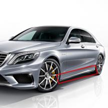 S 63 AMG side skirts S-Class W222 original Mercedes-Benz | S63-Seitenschweller