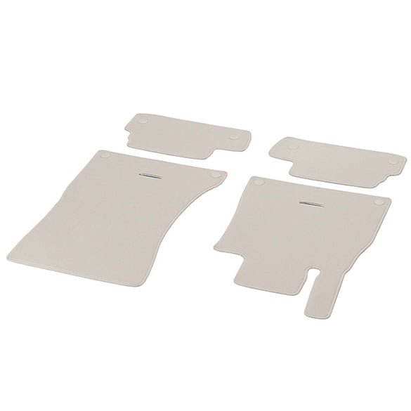 Velour floor mats porcelain | S-Class coupé C217 | genuine Mercedes-Benz | A2176802701 1C45