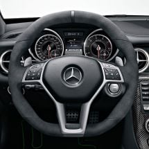 SLK 55 AMG Performance steering wheel in carbon look | SLK R172 | Original Mercedes-Benz | SLK55-CarbonLOOK-Lenkrad