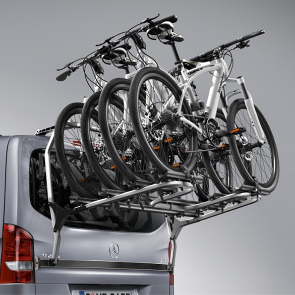 Uncomplicated bicycle carriers, car roof and rear carriers