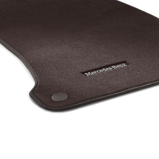Velours car mats espresso brown E-Class W213 Genuine Mercedes-Benz | A2136803505 65 8T85
