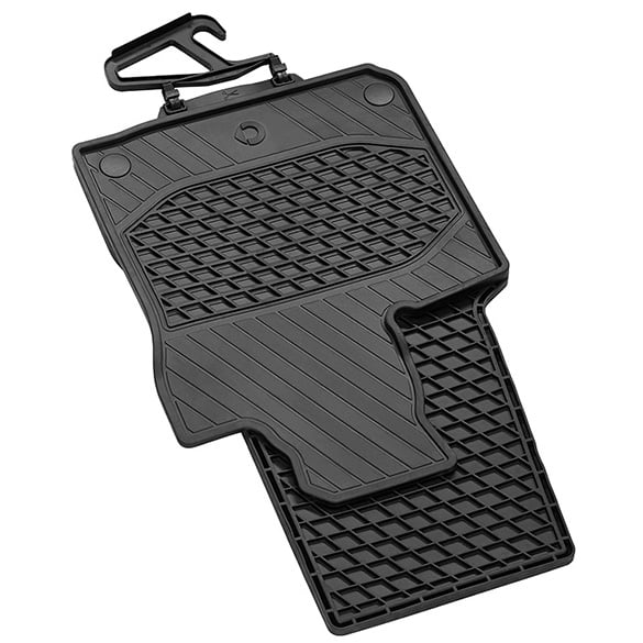 Rubber floor mats 2-pc - smart forfour W453 Genuine smart