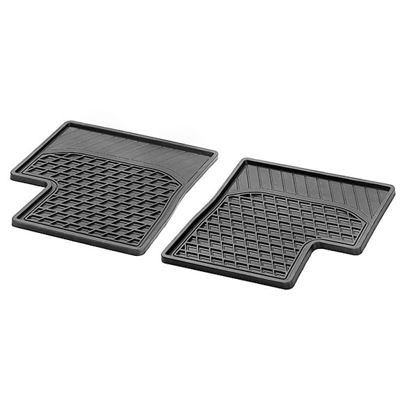 Rubber Floor Mats 2-pc rear - smart forfour W453 Genuine smart | A4536801805 9G33