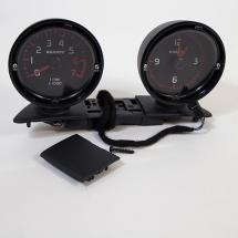 Smart Brabus w451 FORTWO additional instruments Clock Tachometer DZM Petrol