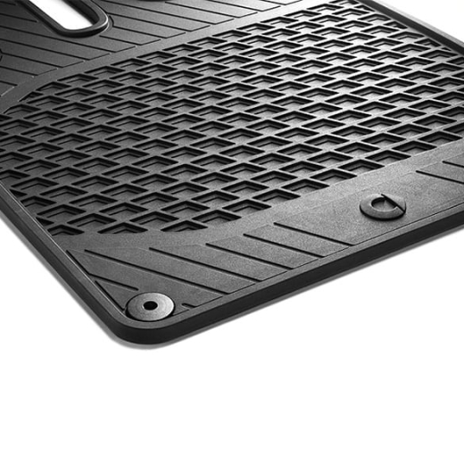 Genuine smart 451 Rubber all weather car mats | A4516801300 9G33