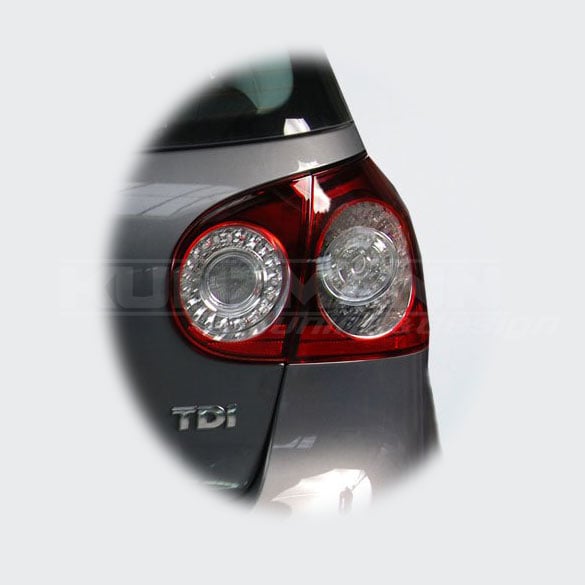 LED rear lights Golf MK5 candy red Genuine Volkswagen