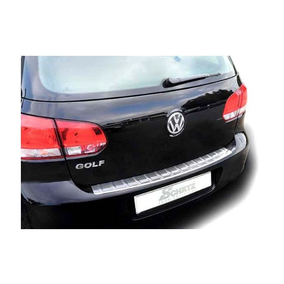 Rear bumper protector VW Golf VI 6 Schaetz Tuning stainless steel for Volkswagen Golf VI