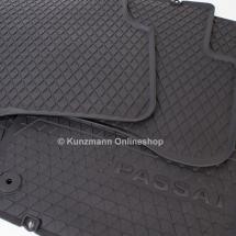 Volkswagen car rubber floor mats VW Passat 3C | original black | 3C1061500A 82V