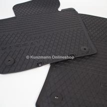 Volkswagen car rubber floor mats VW Passat 3C | original black | 3C1061500A 82V