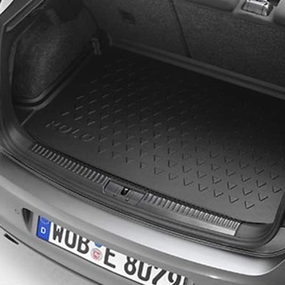 Luggage space tub black high VW Polo 6R V VI genuine Volkswagen  