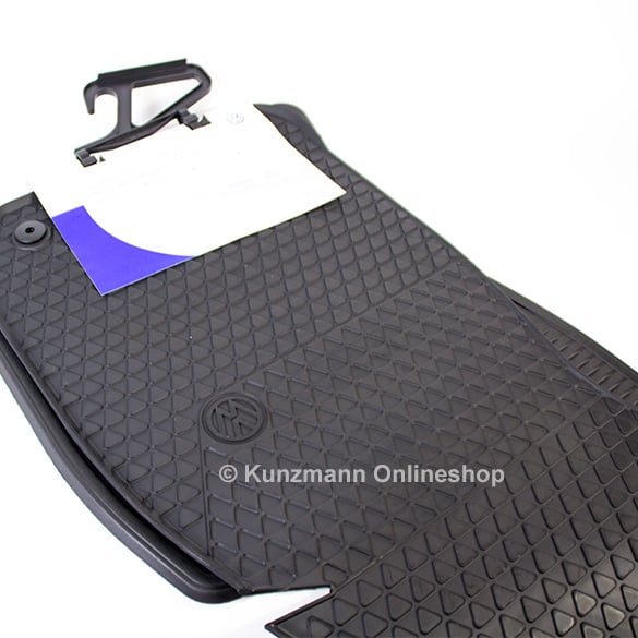 mats car 701061501A041 Volkswagen rubber | original floor Transporter T4 black