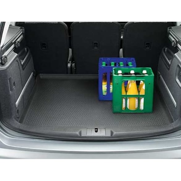 Genuine Volkswagen luggage space tub black Sharan 7N 5-seater