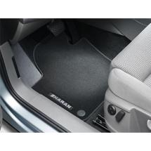 Genuine Volkswagen textile foot mats Sharan 7N black front and rear 4 pieces | 7N1061270 WGK