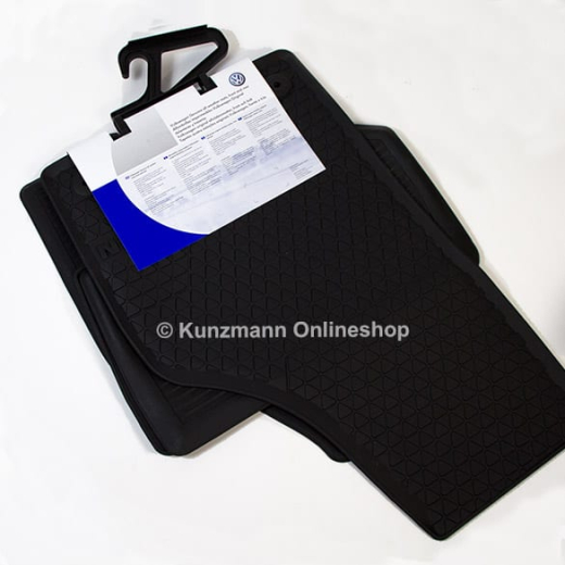 Car rubber floor mats Tiguan original black | 5N1061500A 82V