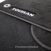 Velour floor mats set Facelift VW Touran original Volkswagen | 1T1061270 WGK