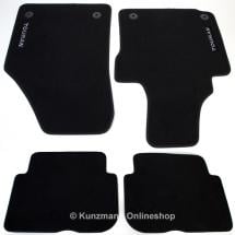 Velour floor mats set Facelift VW Touran original Volkswagen | 1T1061270 WGK